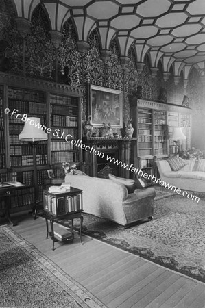 DUNSANY CASTLE THE LIBRARY